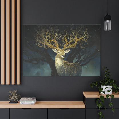 Golden Silence Canvas Print