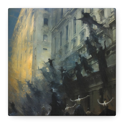 Phantom Ballet Canvas Print