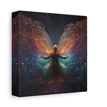 The Cosmic Unveiling Canvas Print