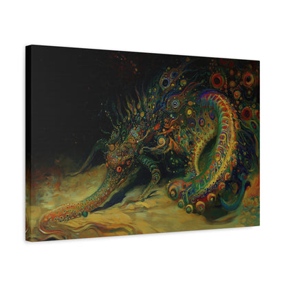 Serpent of the Lore Canvas Print