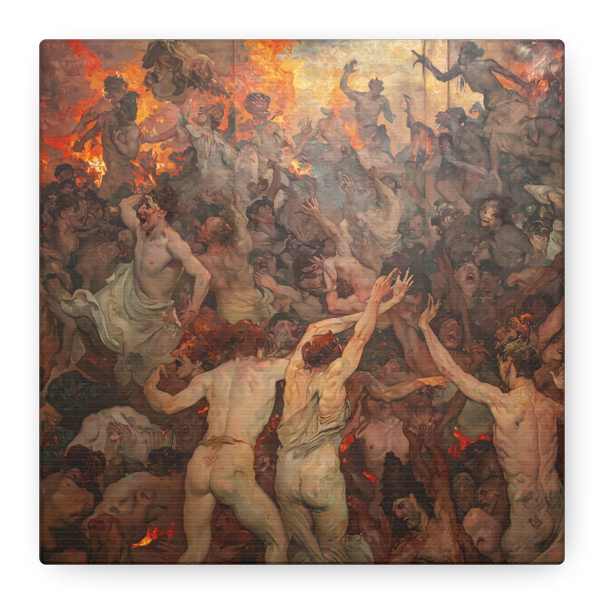 Dance of Chaos Canvas Print