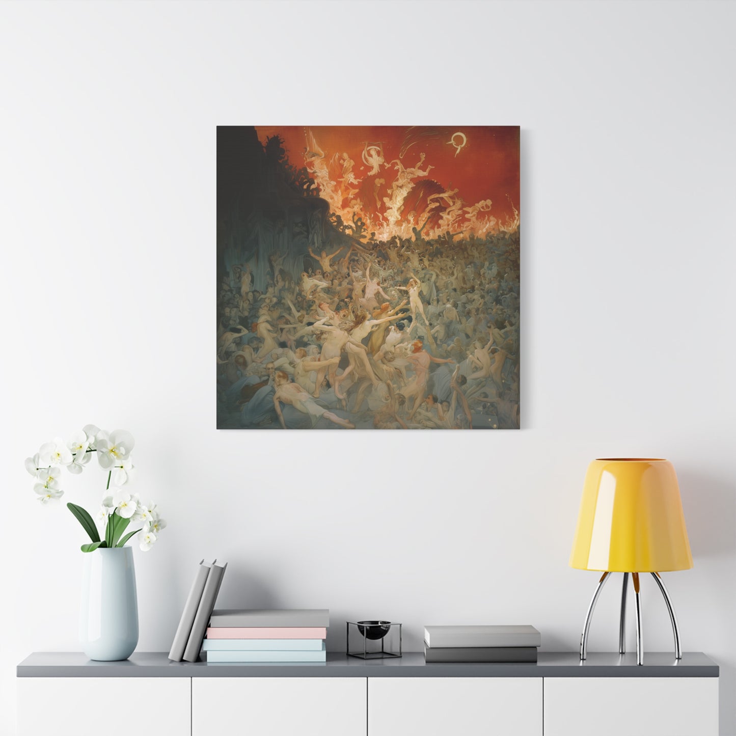 Wrath's Embrace Canvas Print