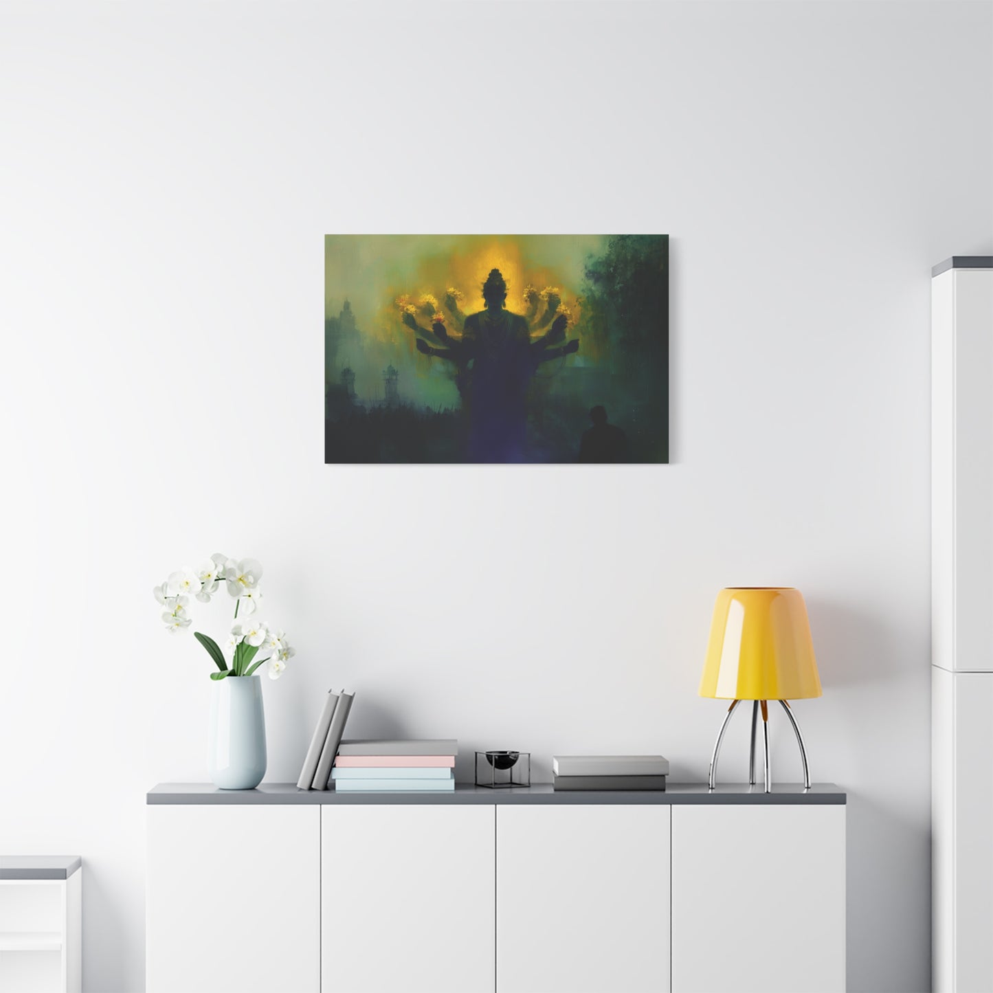 The Dreaming Deity Canvas Print