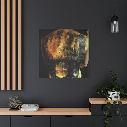 The Balance of Light Canvas Print