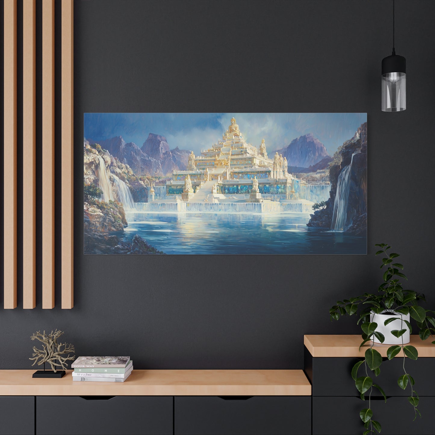 Eldritch Sanctuary Canvas Print