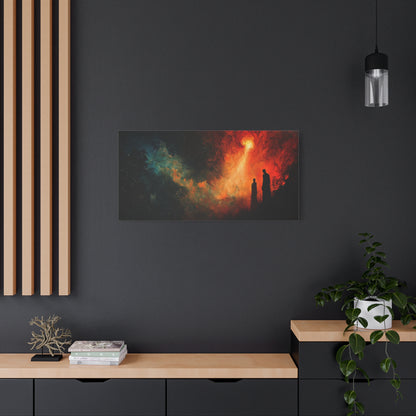 The Unfathomed Abyss Canvas Print