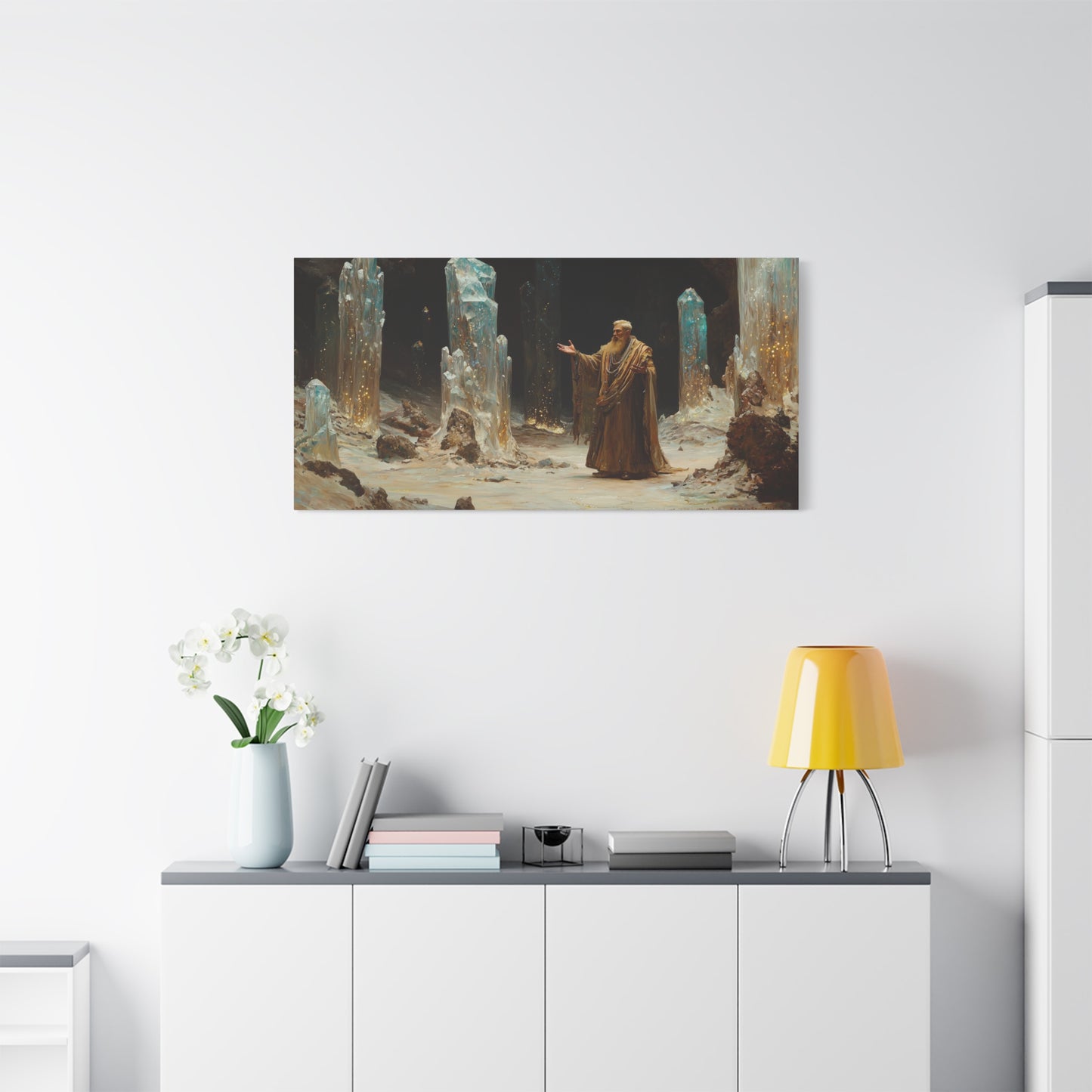 The Crystal Halls Canvas Print