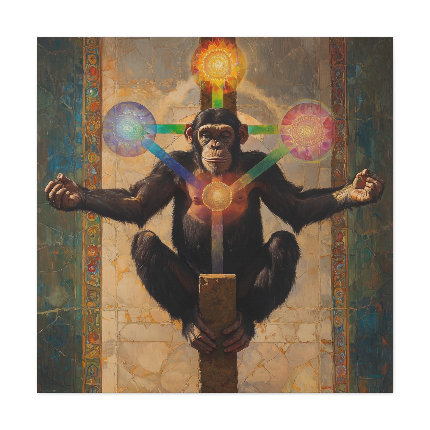 Primate Essence Revealed Canvas Print