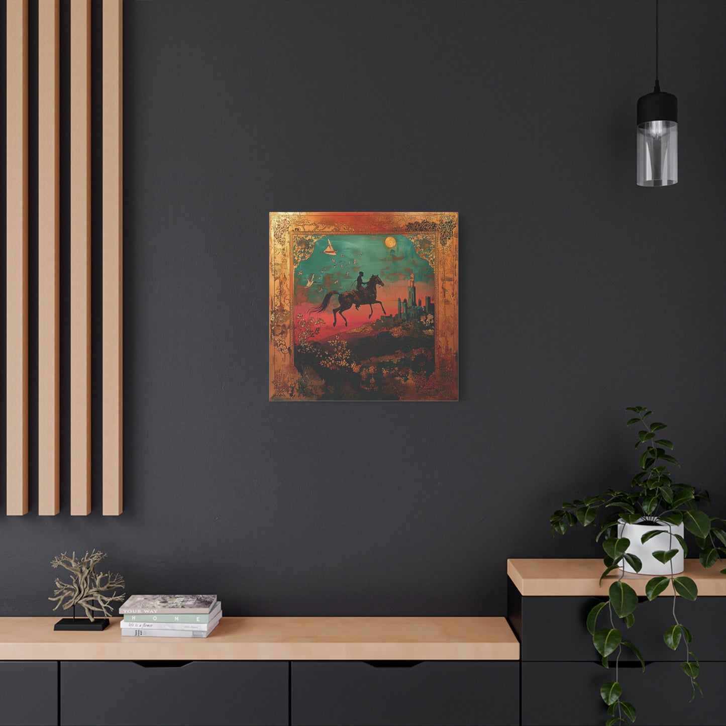 Twilight's Herald Canvas Print