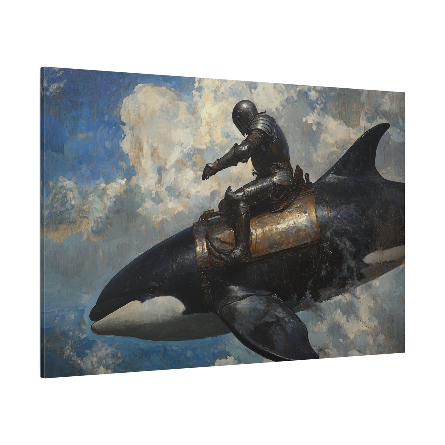 Whale-Rider’s Quest Canvas Print