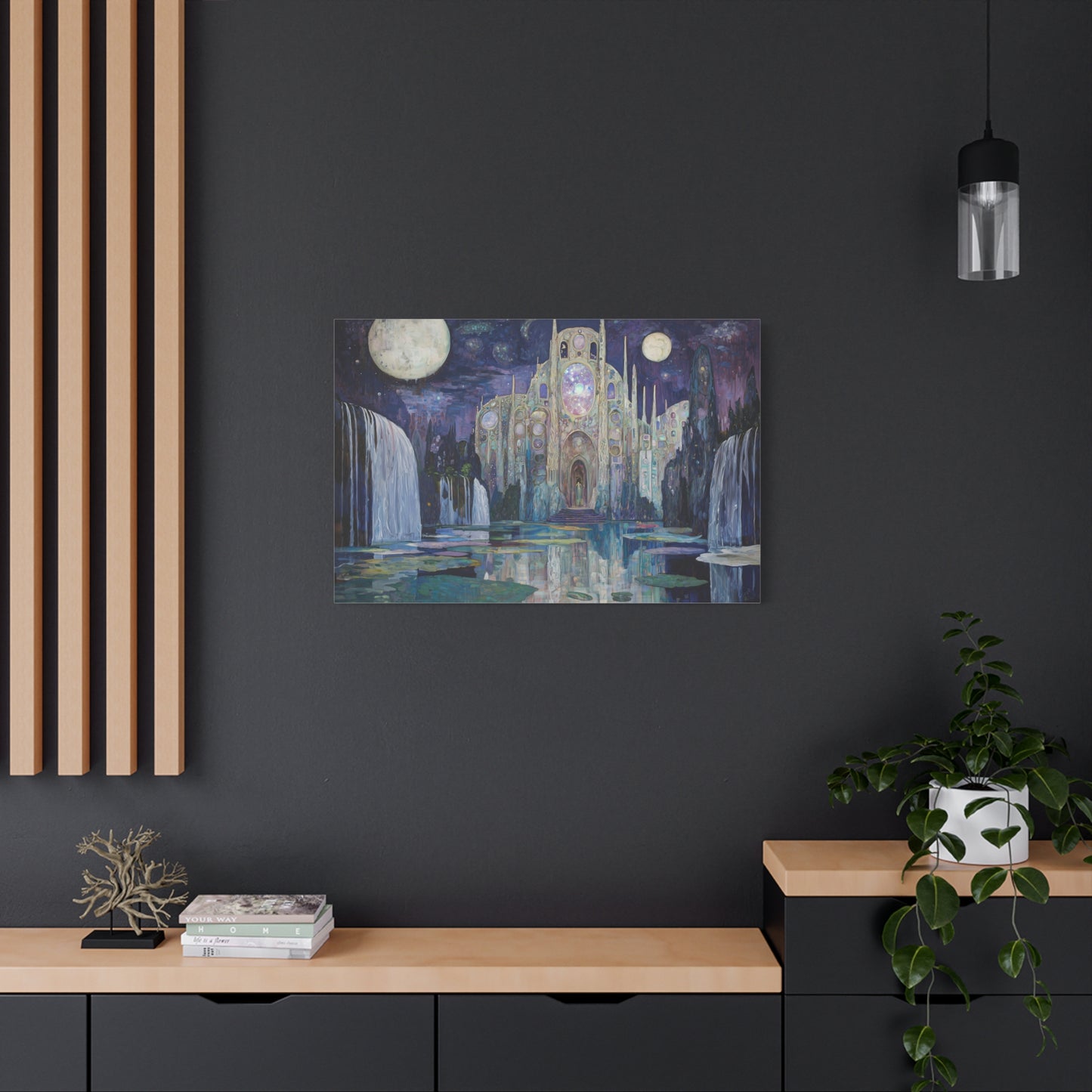 Eldritch Citadel Canvas Print