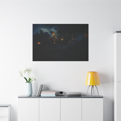 Midnight Gale Canvas Print