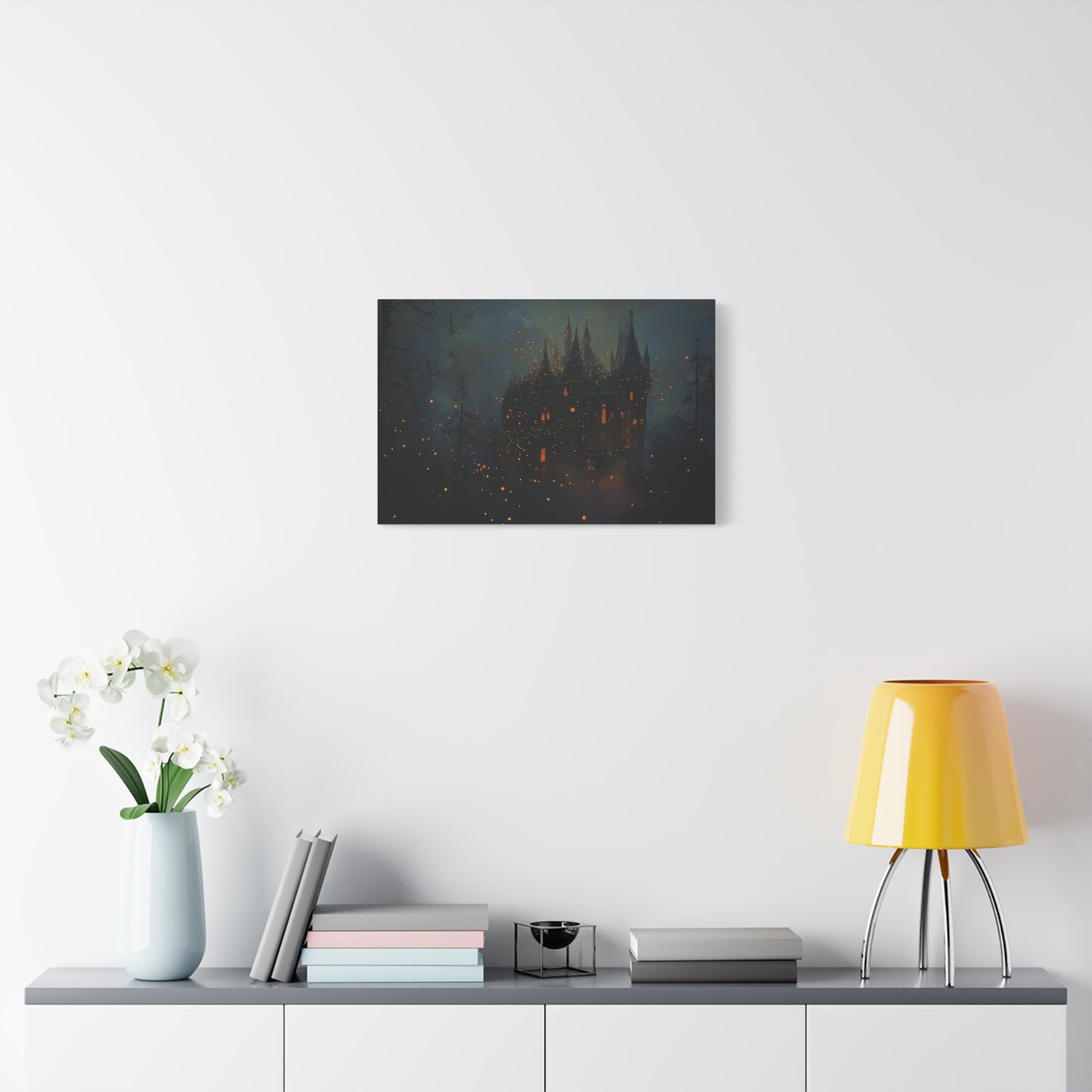 Towers of Twilight Canvas Print