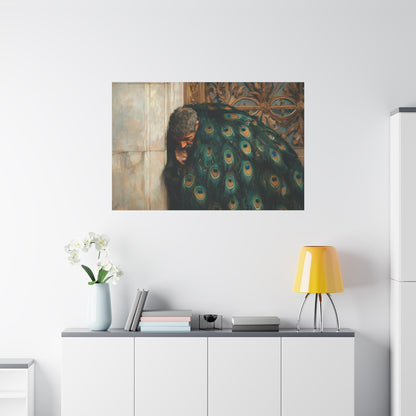 Veil of Eldritch Plumes Canvas Print