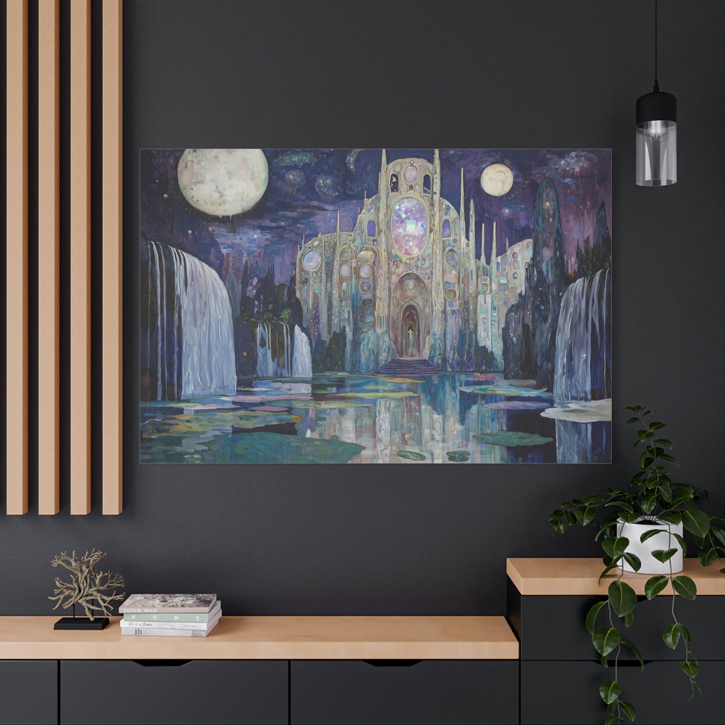 Eldritch Citadel Canvas Print