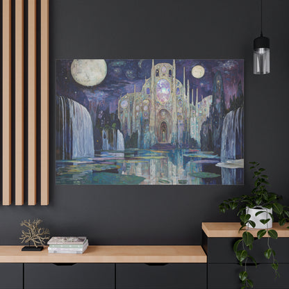 Eldritch Citadel Canvas Print