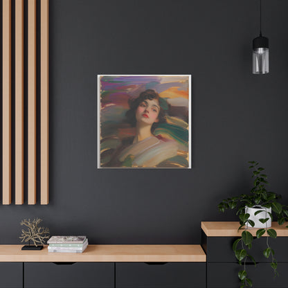 Lady of the Silken Veil Canvas Print