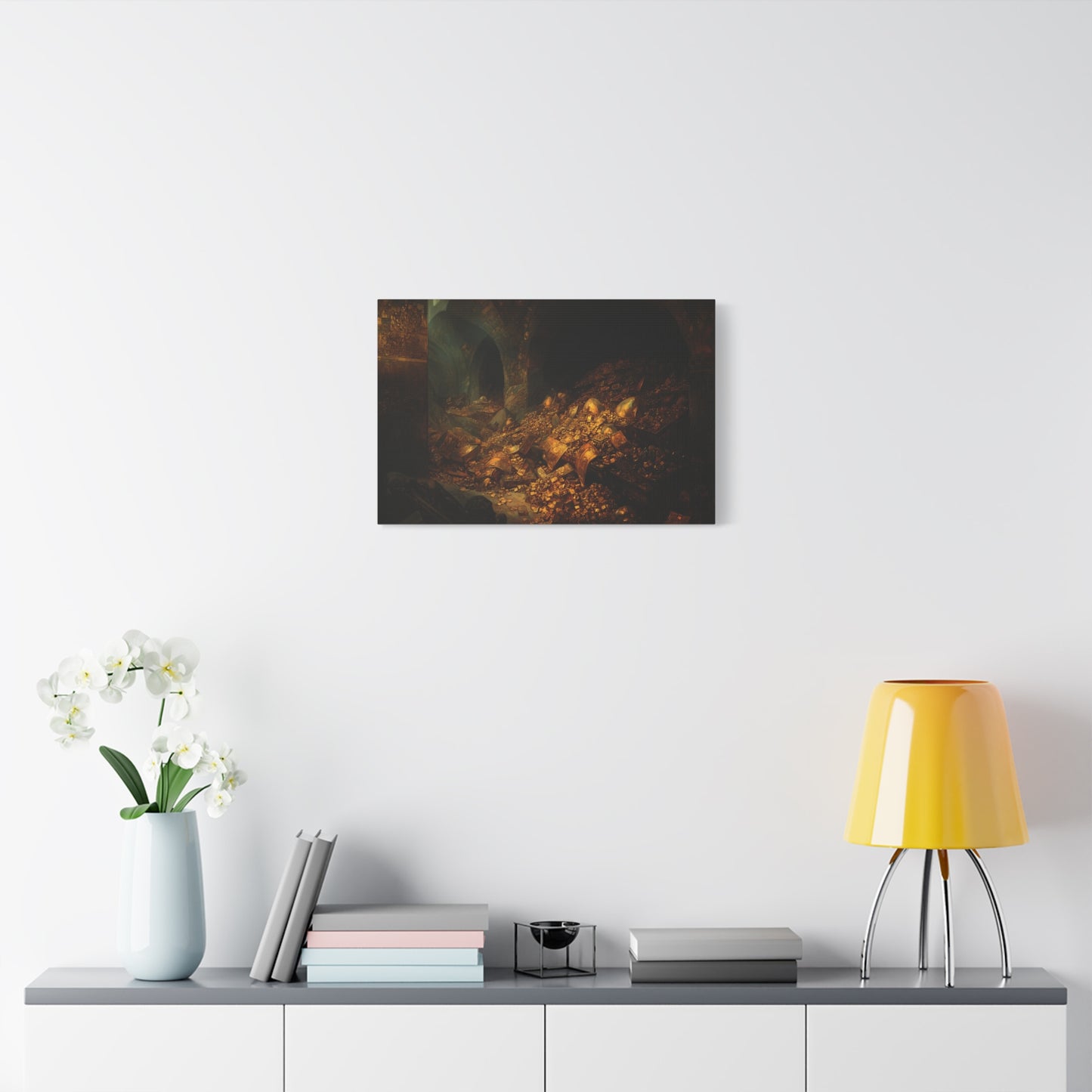 Gilded Dreams Canvas Print