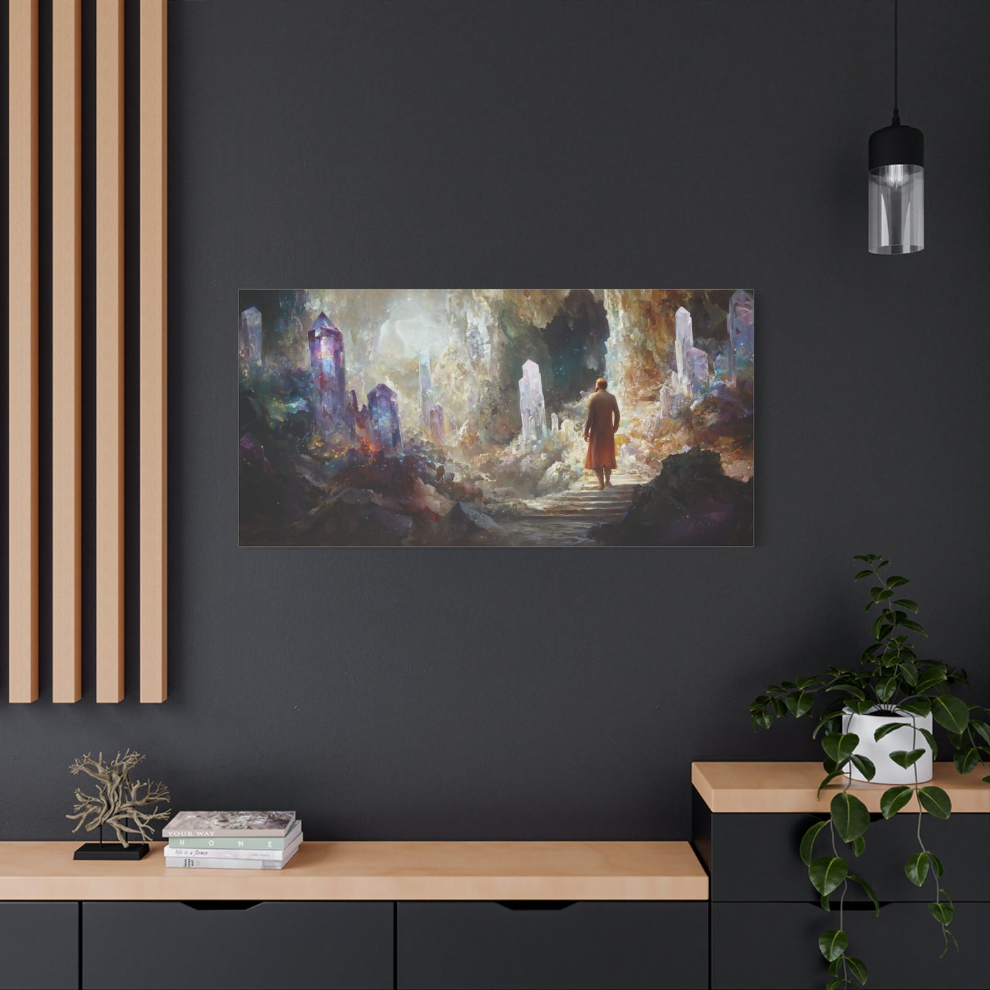 Crystals of Dream Canvas Print