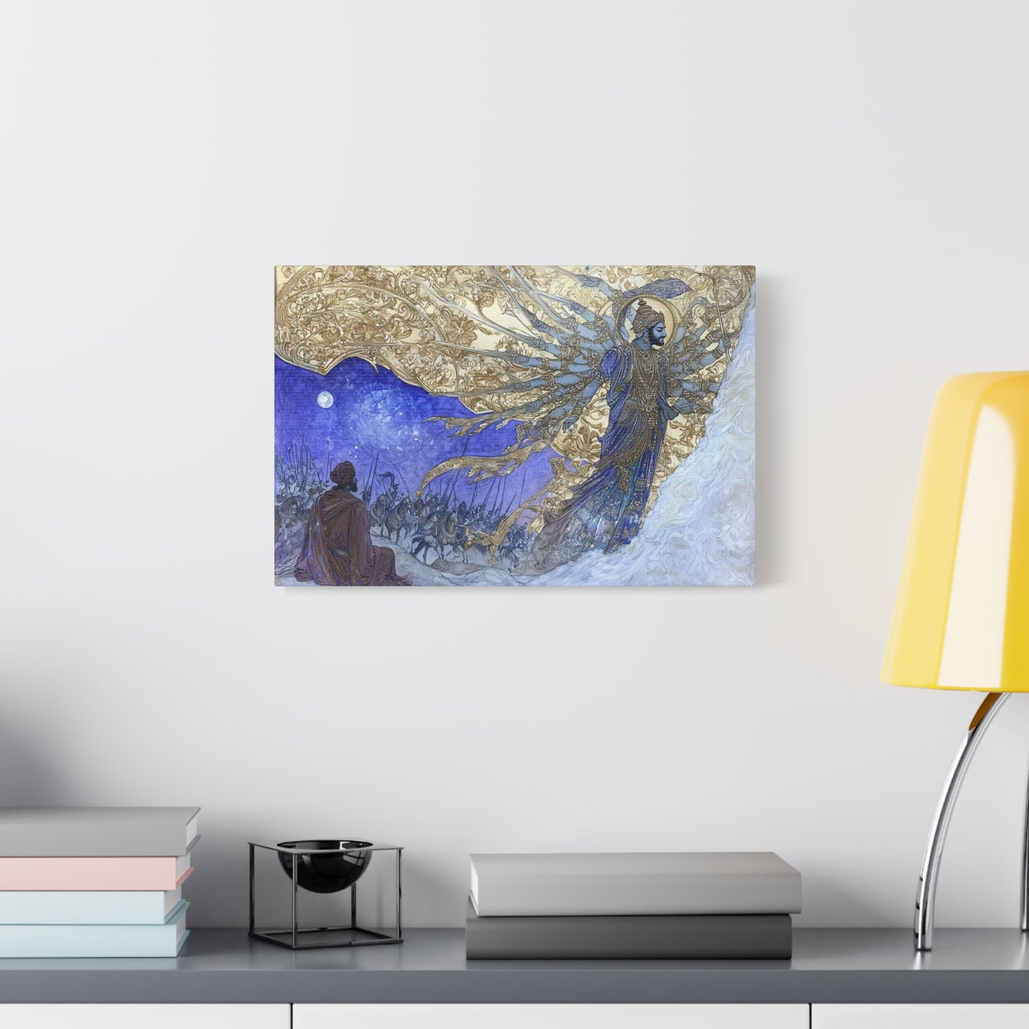 Legend of the Star-King Canvas Print