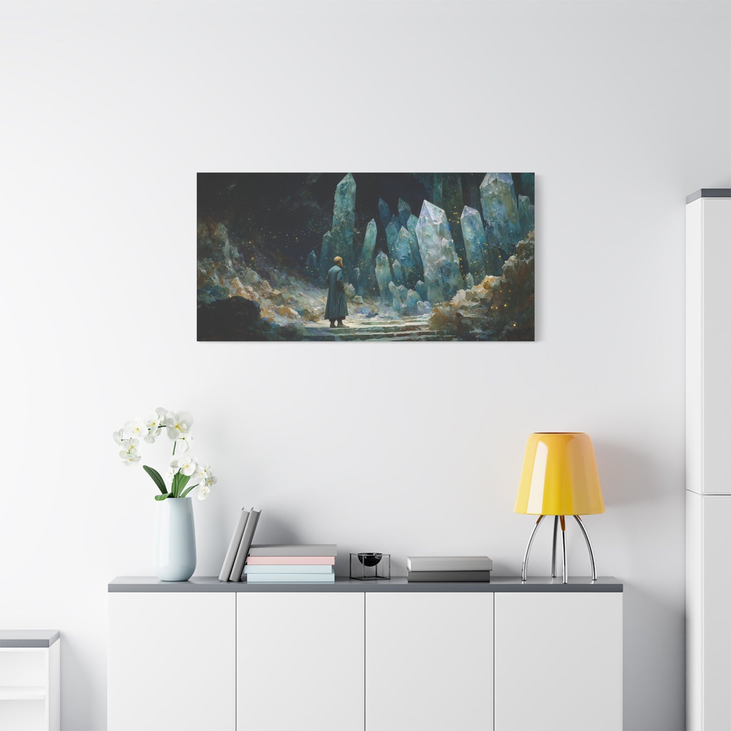 Frozen Path Canvas Print