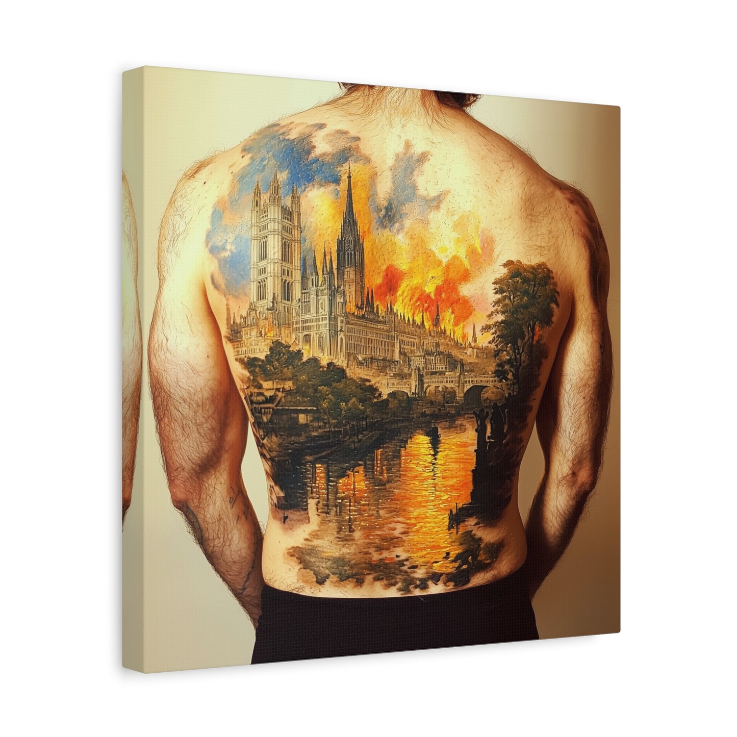 Towers of Valinor Canvas Print