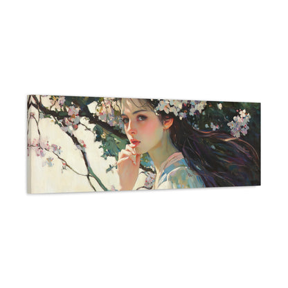 Blossoms in the Wind Canvas Print