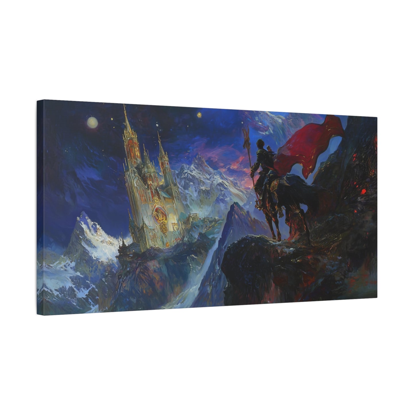 Eldritch Ascent Canvas Print