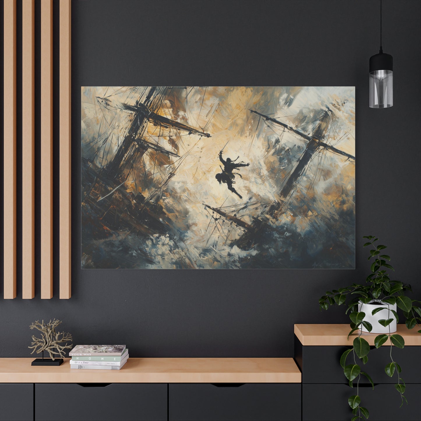 Between the Worlds Canvas Print