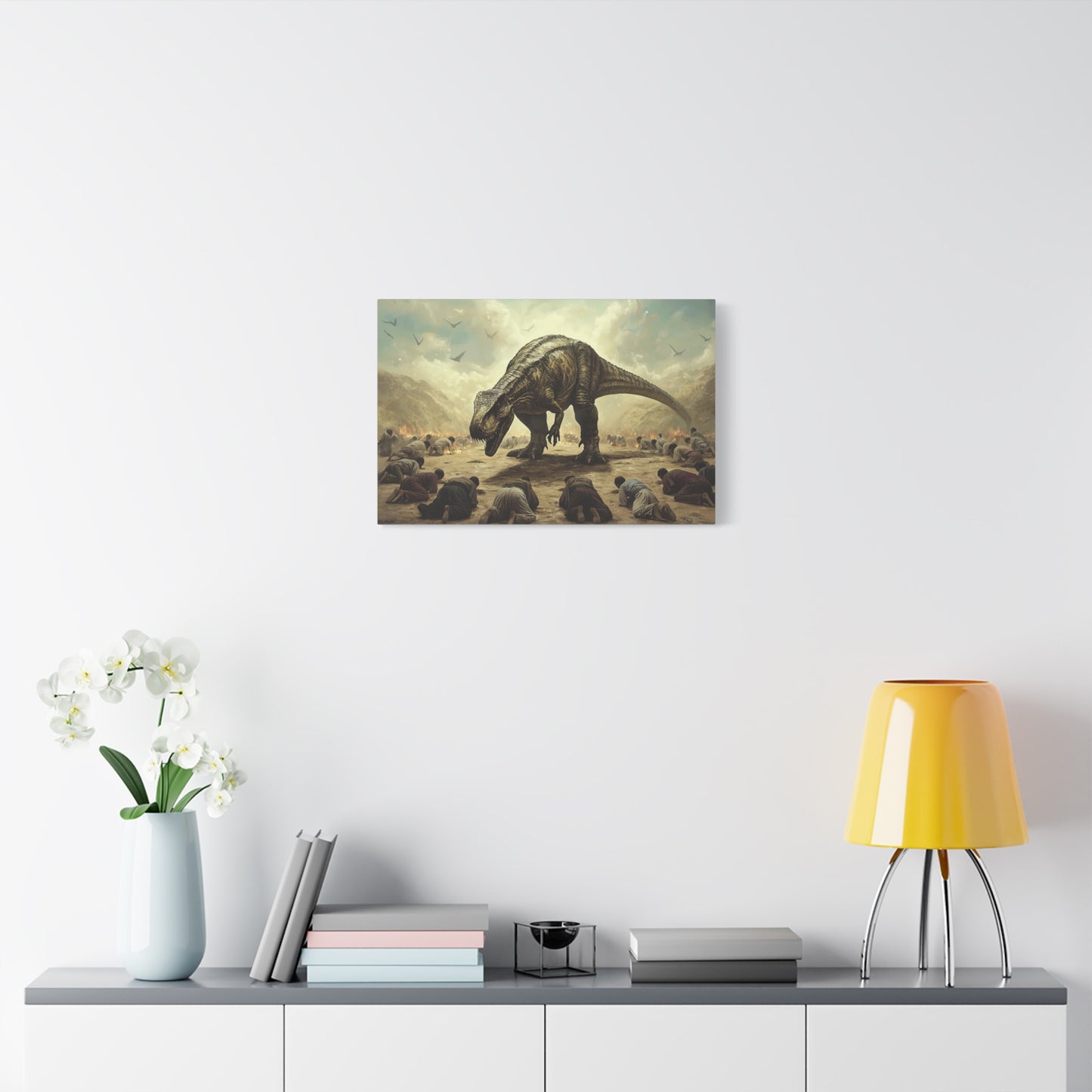 Awe in Dust Canvas Print