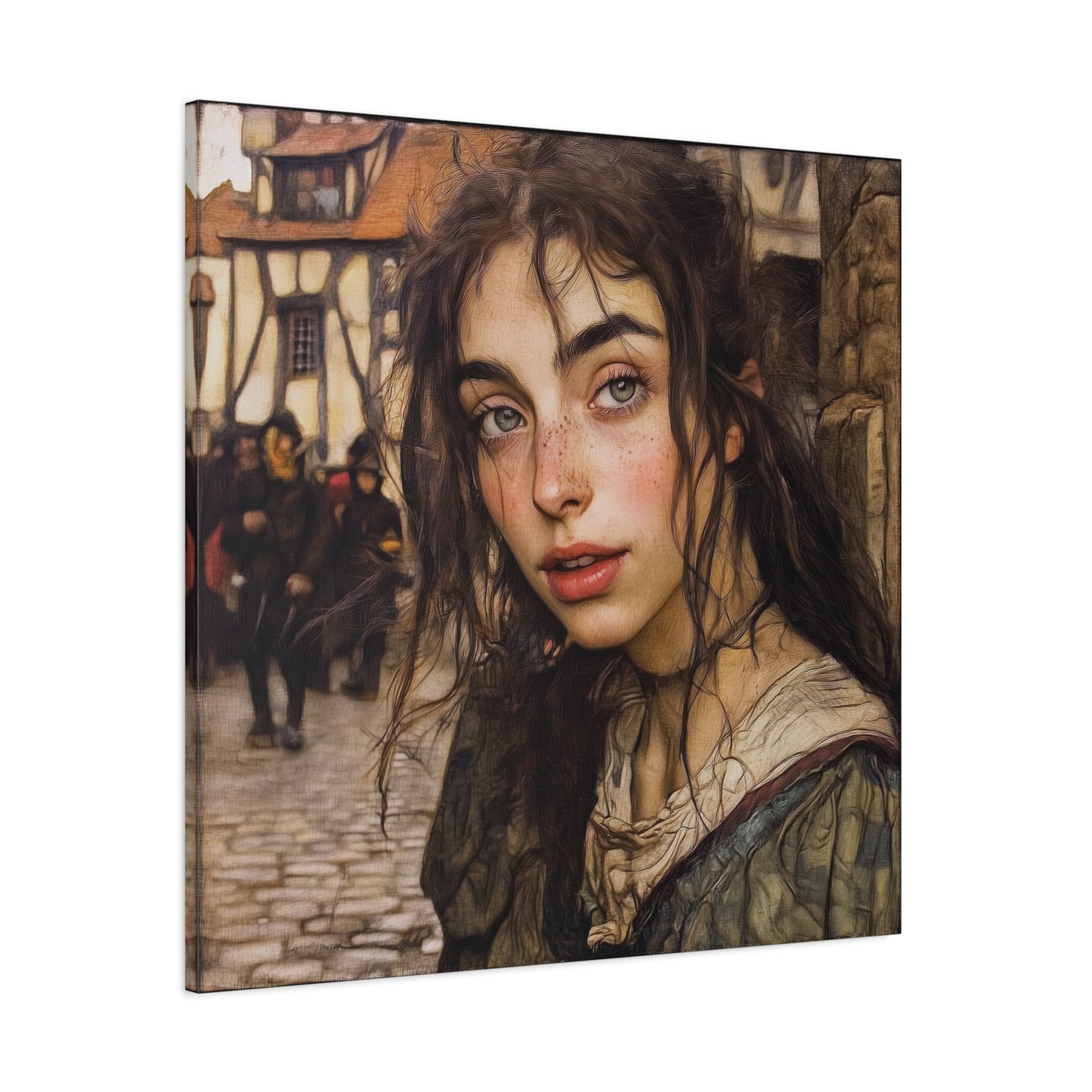 The Whispering Streets Canvas Print