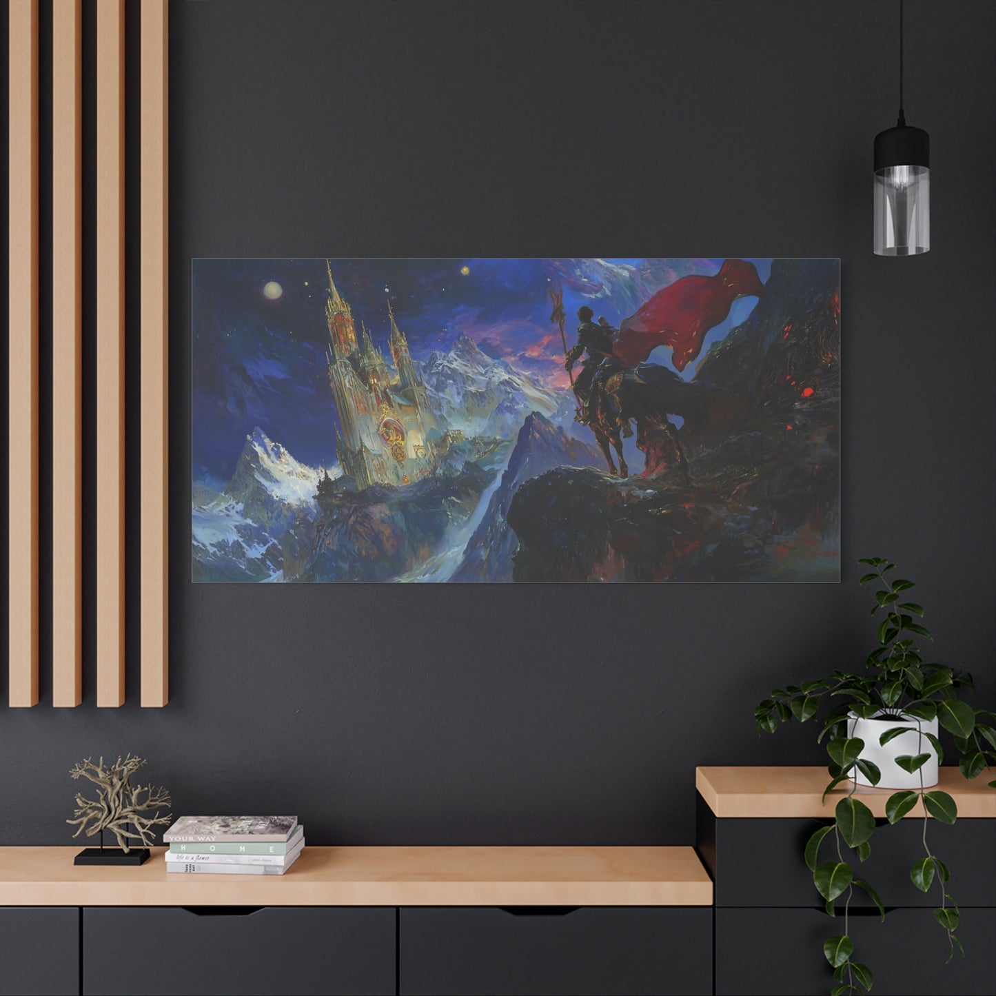 Eldritch Ascent Canvas Print