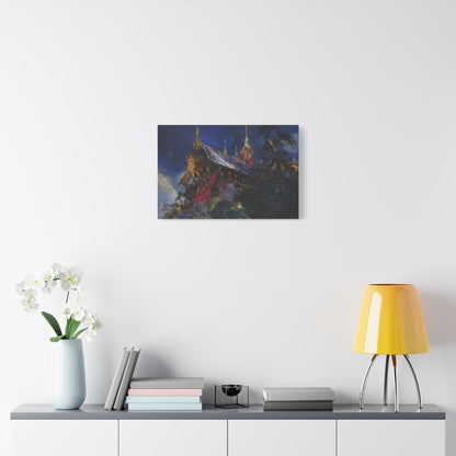 Noble Stronghold Canvas Print