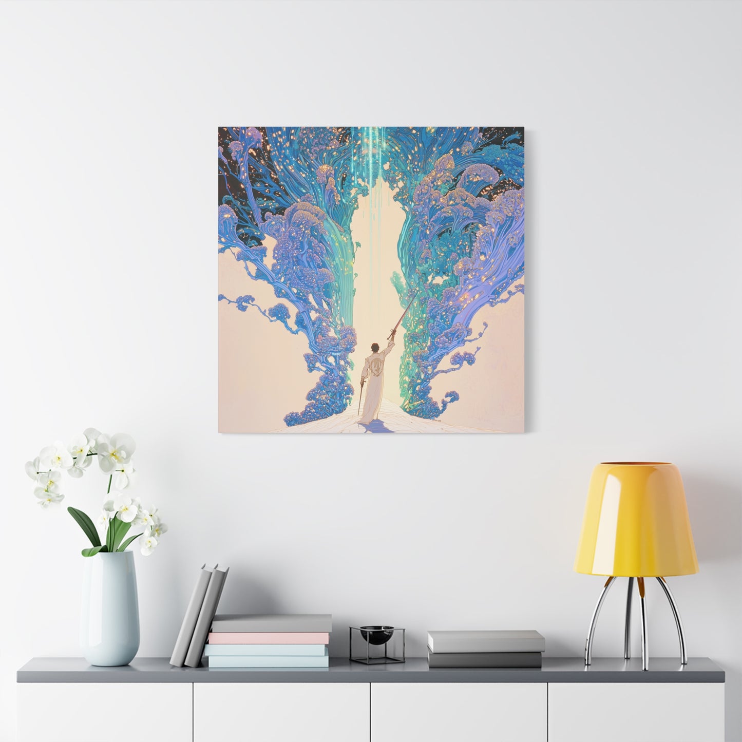 Between the Veils Canvas Print