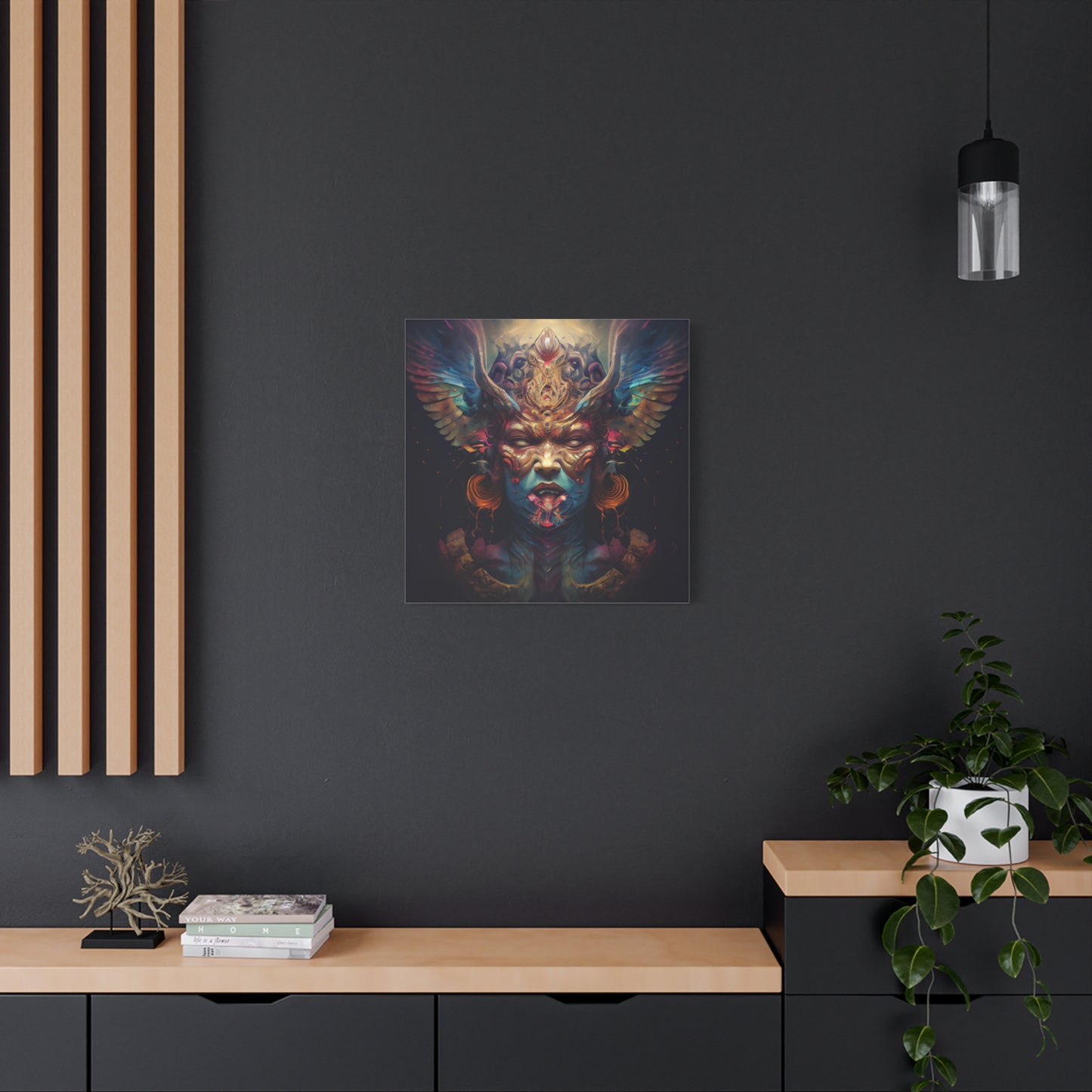 The Unseen Face Canvas Print