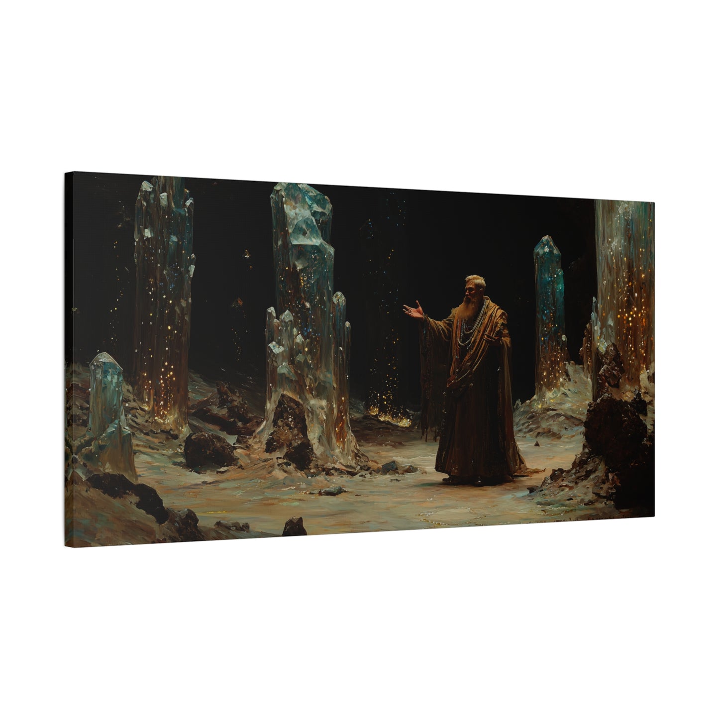 Frozen Silence Canvas Print