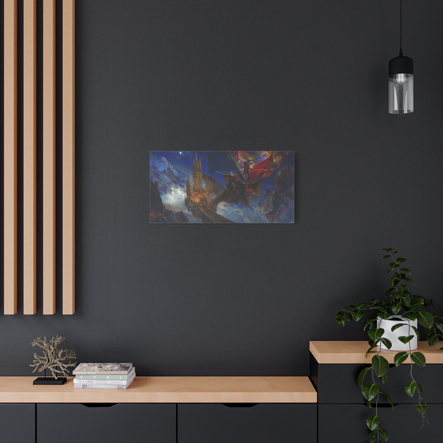 Night’s Majesty Canvas Print