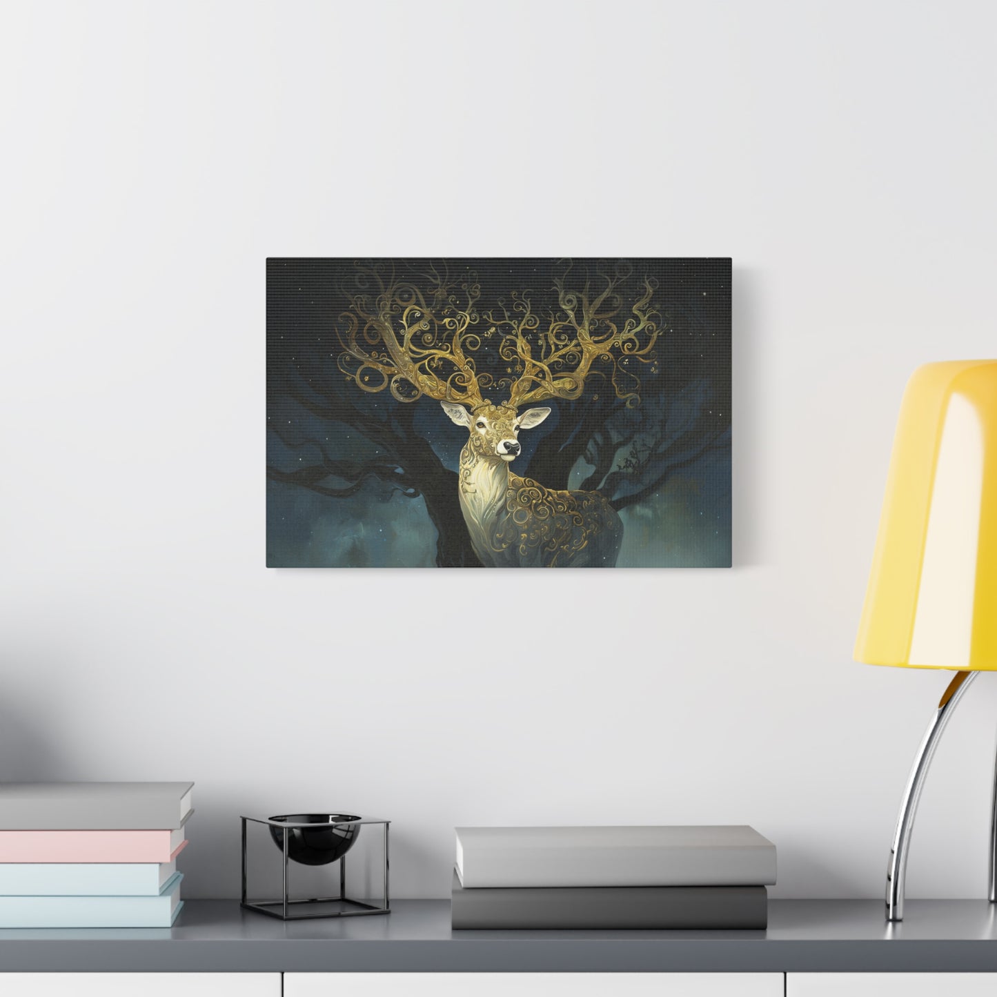 Golden Silence Canvas Print