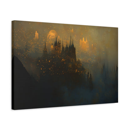 The Night Awakes Canvas Print