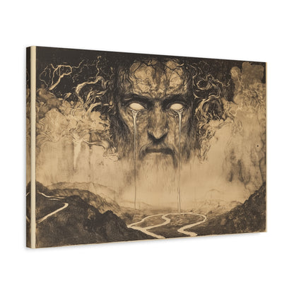 The Weeping Sky Canvas Print