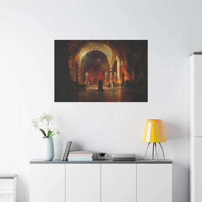 The Cathedral's Whisper Canvas Print