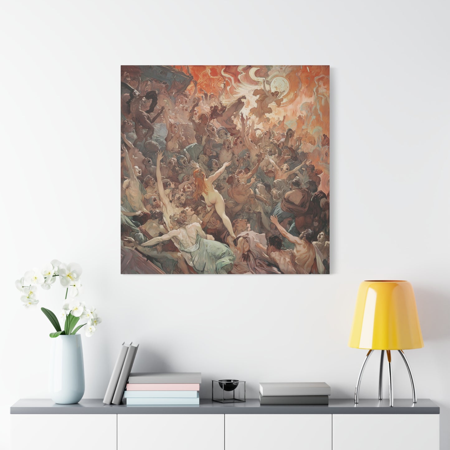 The Balance Unraveled Canvas Print