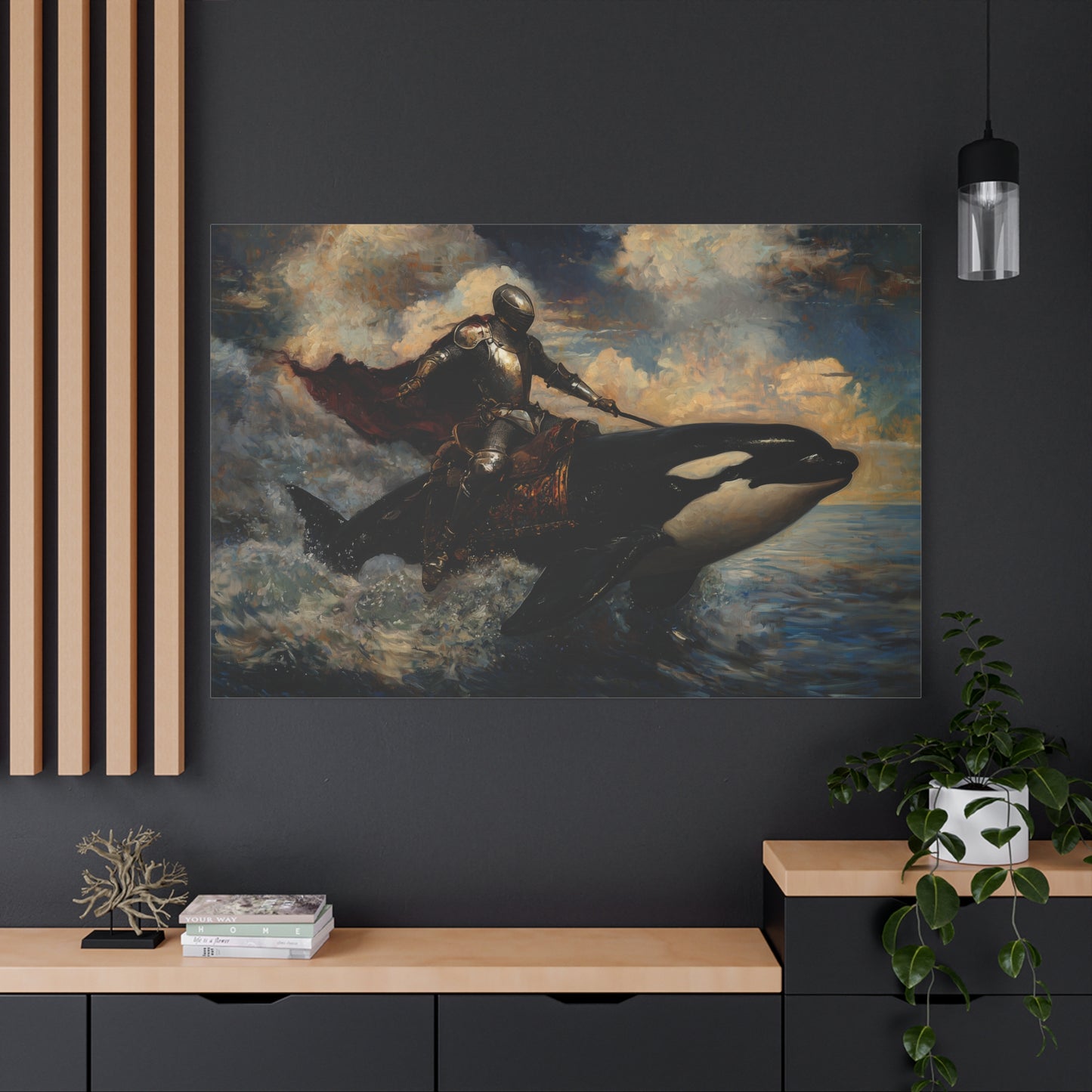 Ocean’s Valor Canvas Print