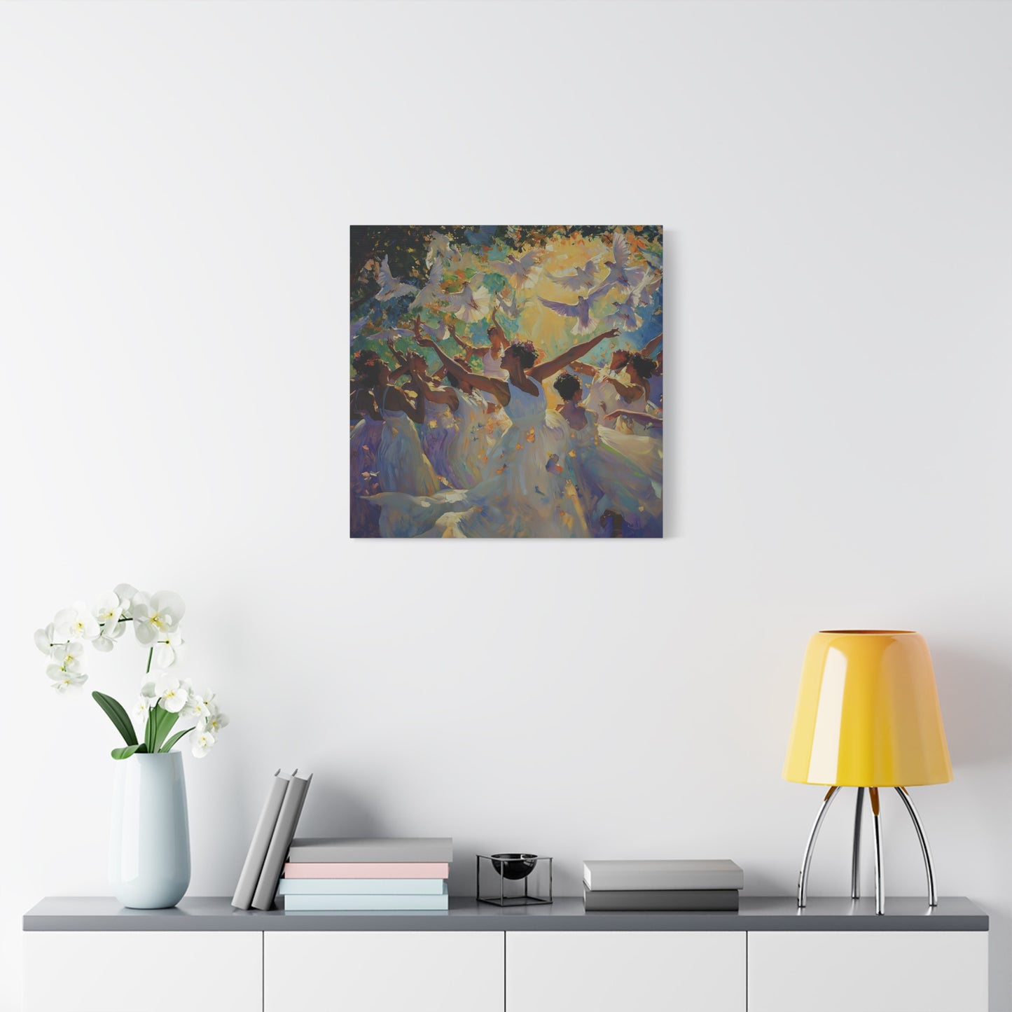 The Dance of Dreams Canvas Print