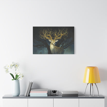 Golden Silence Canvas Print