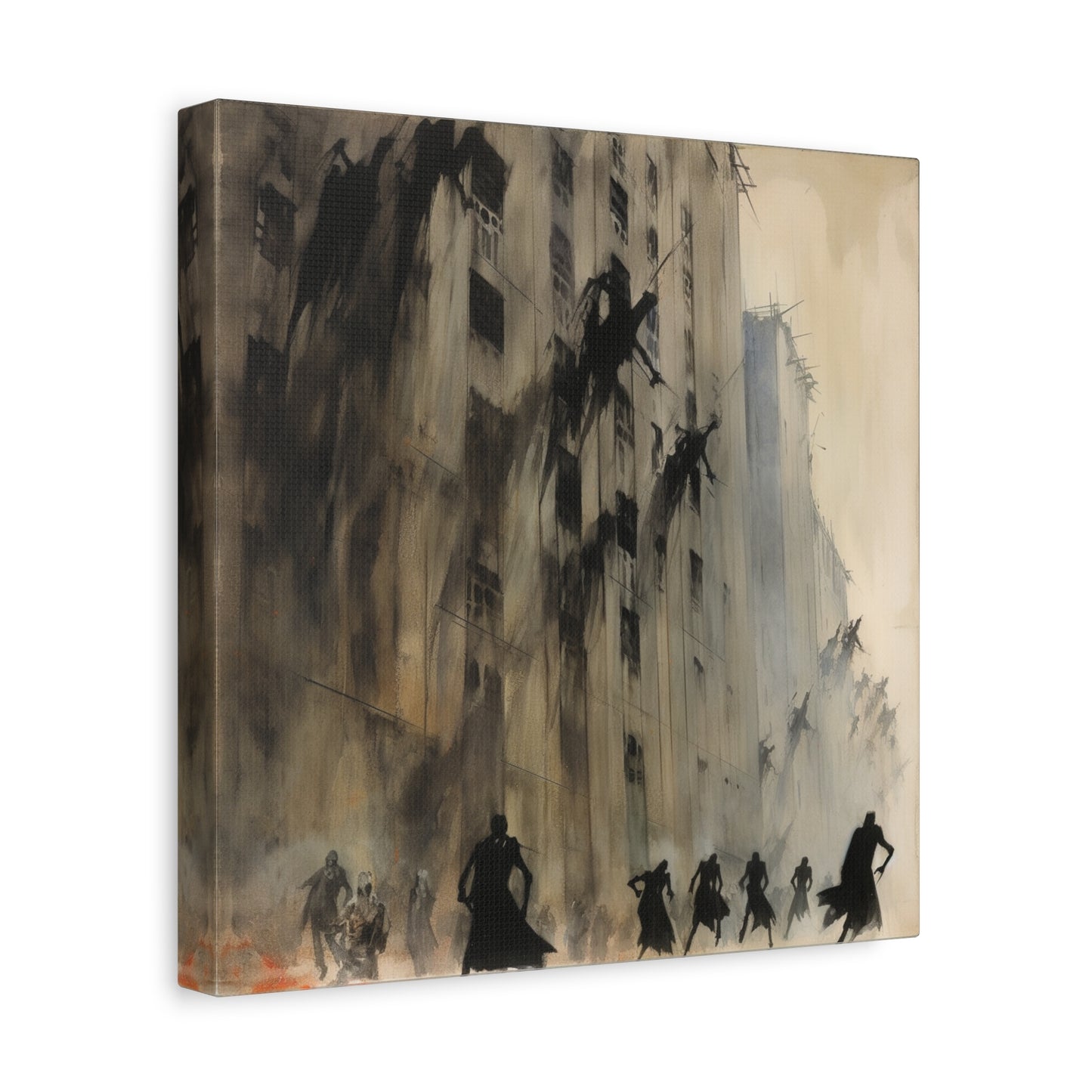 Stark Descent Canvas Print