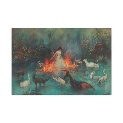 Elven Enchantment Canvas Print