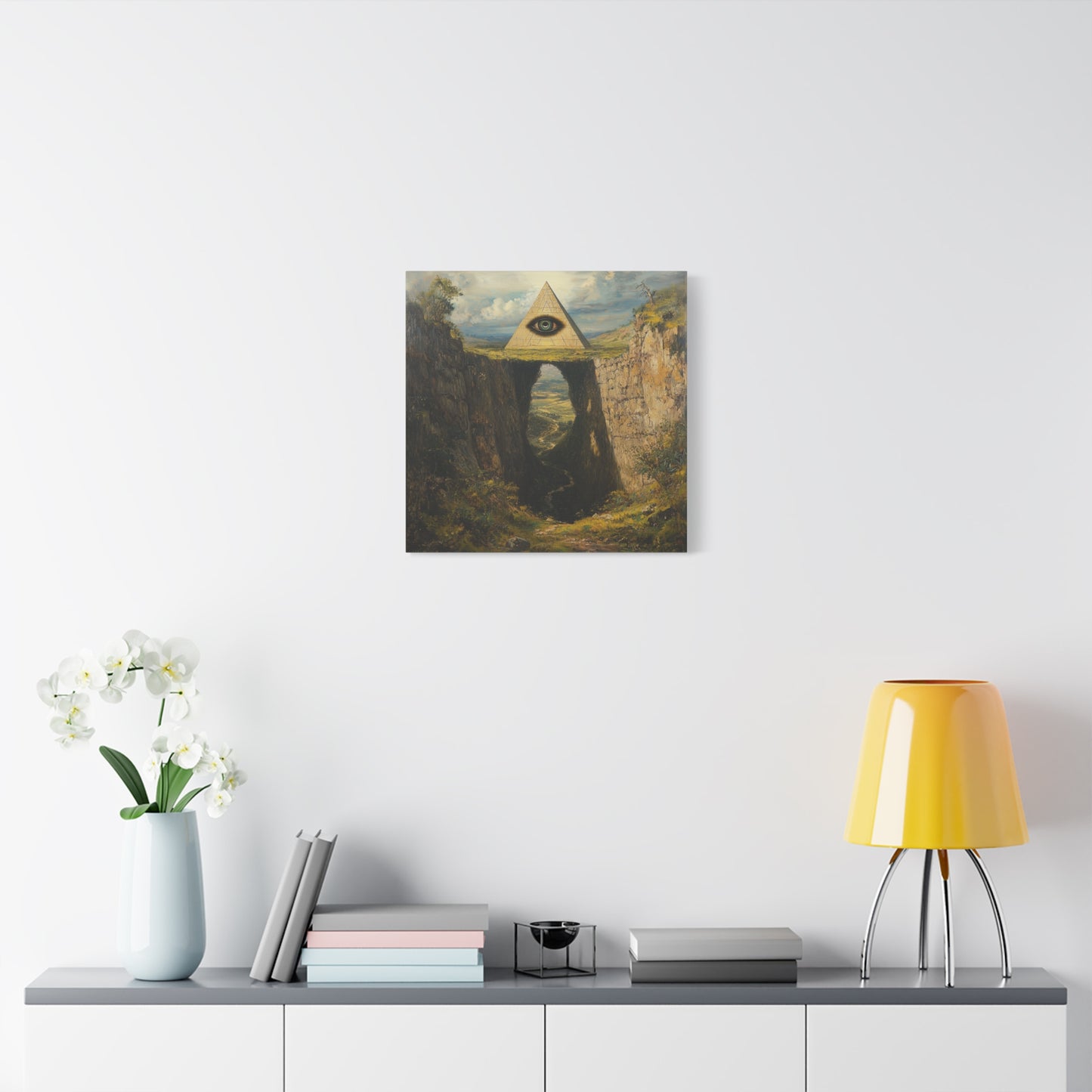 The Ancient Watcher Canvas Print