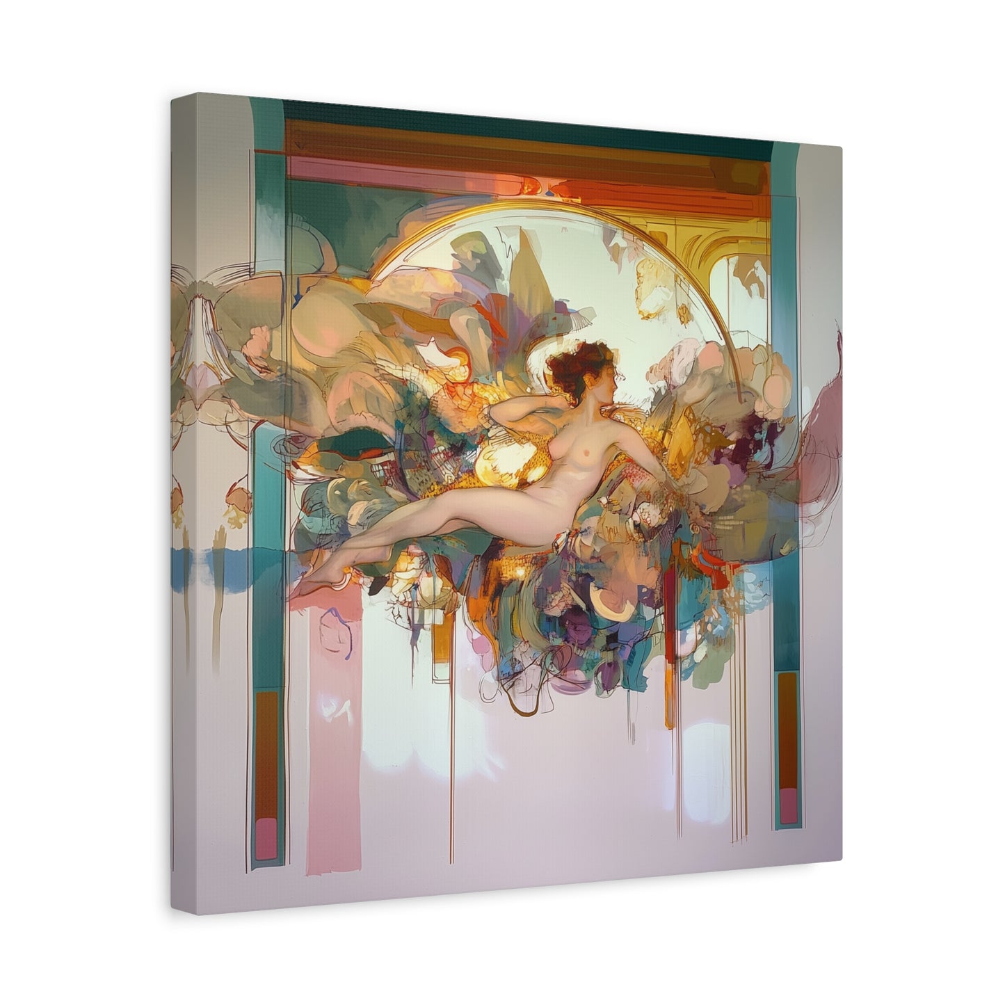 The Dreaming Muse Canvas Print