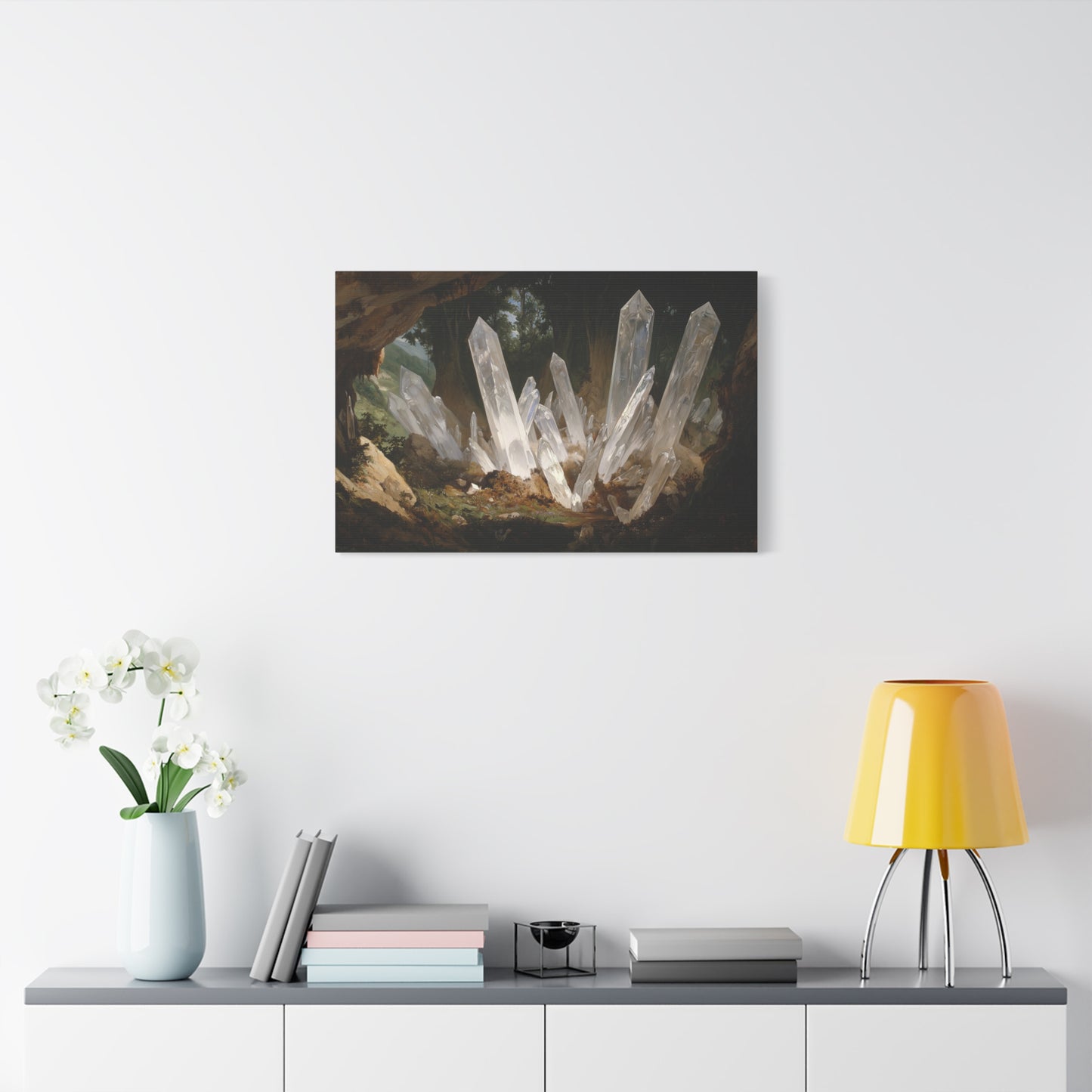 Silent Luminescence Canvas Print